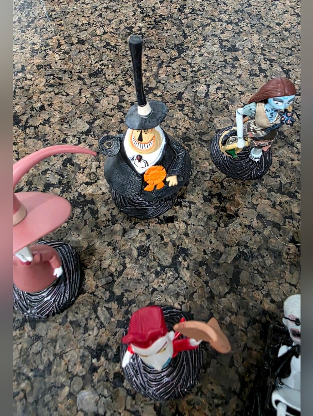 Disney store Parks lot of 8 The Nightmare Before Christmas Deluxe Figure Set jac - Picture 2 of 7